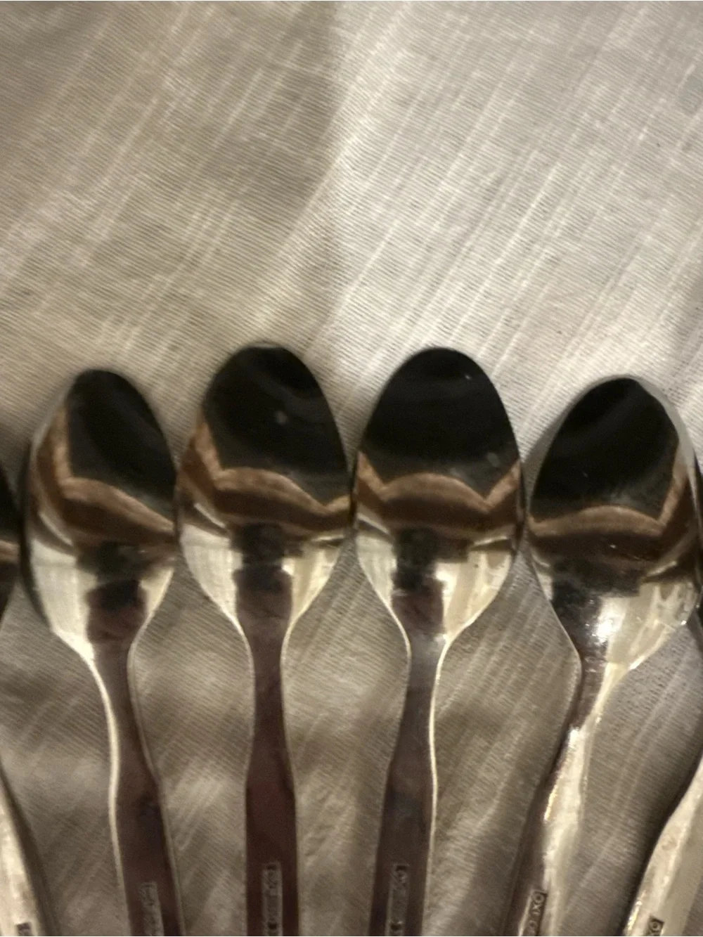 Vintage Oxford Hall Palo Alto Stainless Teaspoons - Set of 11 Iced Tea Spoons